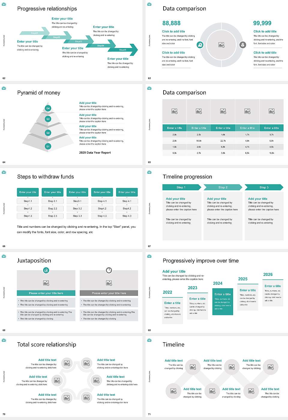 Mokpo National University Competition/Entrepreneurship Contest PPT Template16:9 ratio PPT effect preview image8