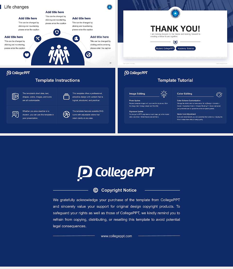Sahmyook University National Scholarship Defense PPT Template16:9 ratio PPT effect preview image4
