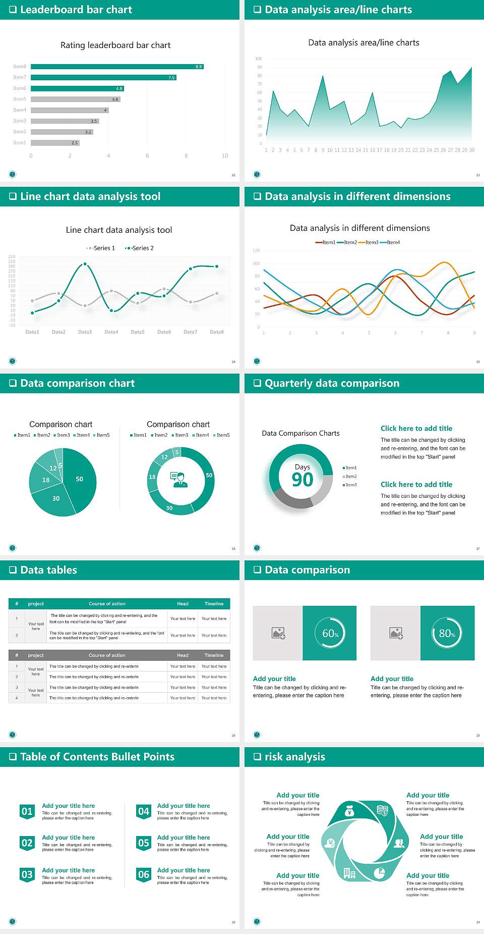 Doowon Technical University College General Purpose PPT Template4:3 ratio PPT effect preview image4