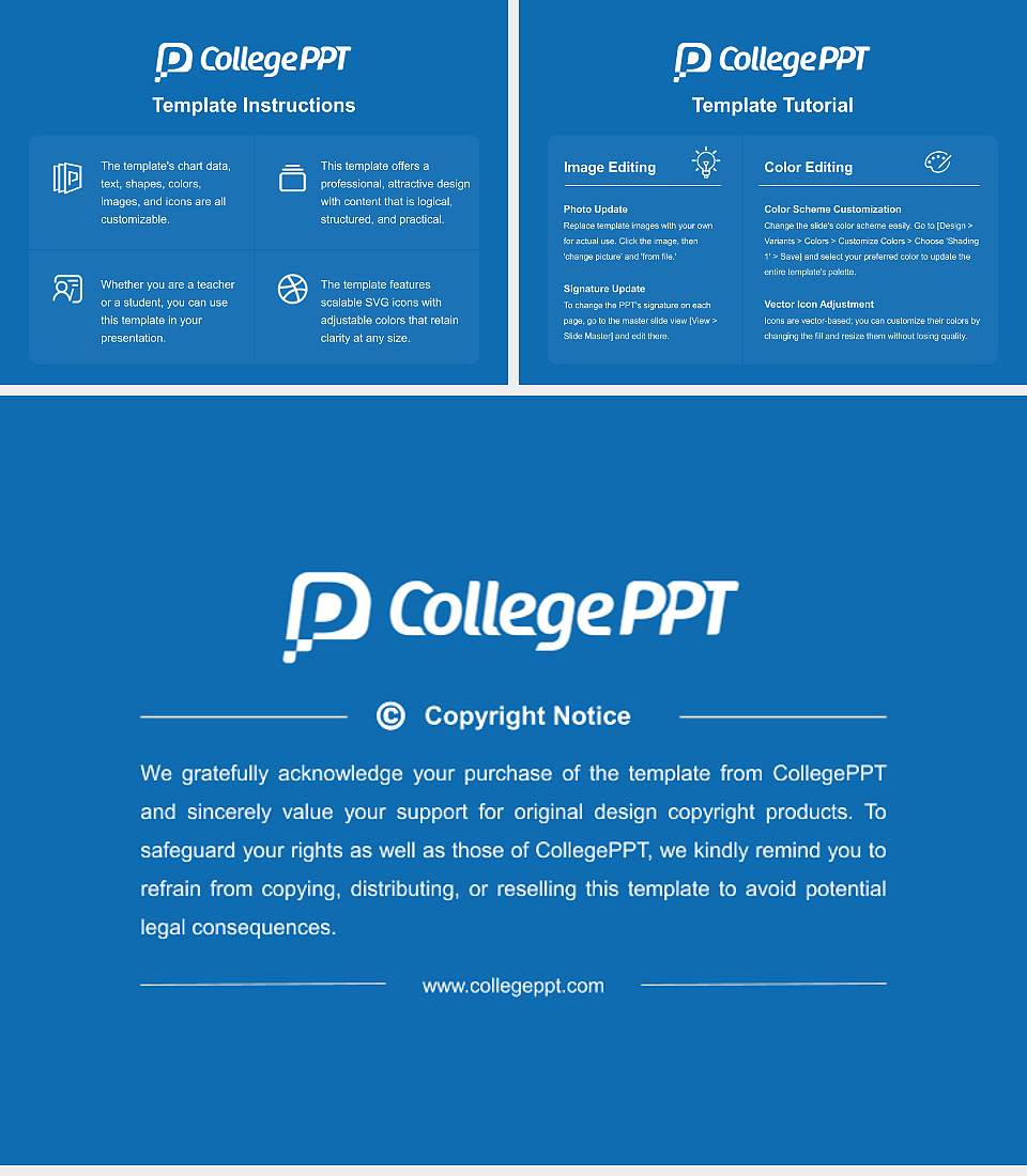 Koje University Course/Courseware Creation PPT Template4:3 ratio PPT effect preview image5