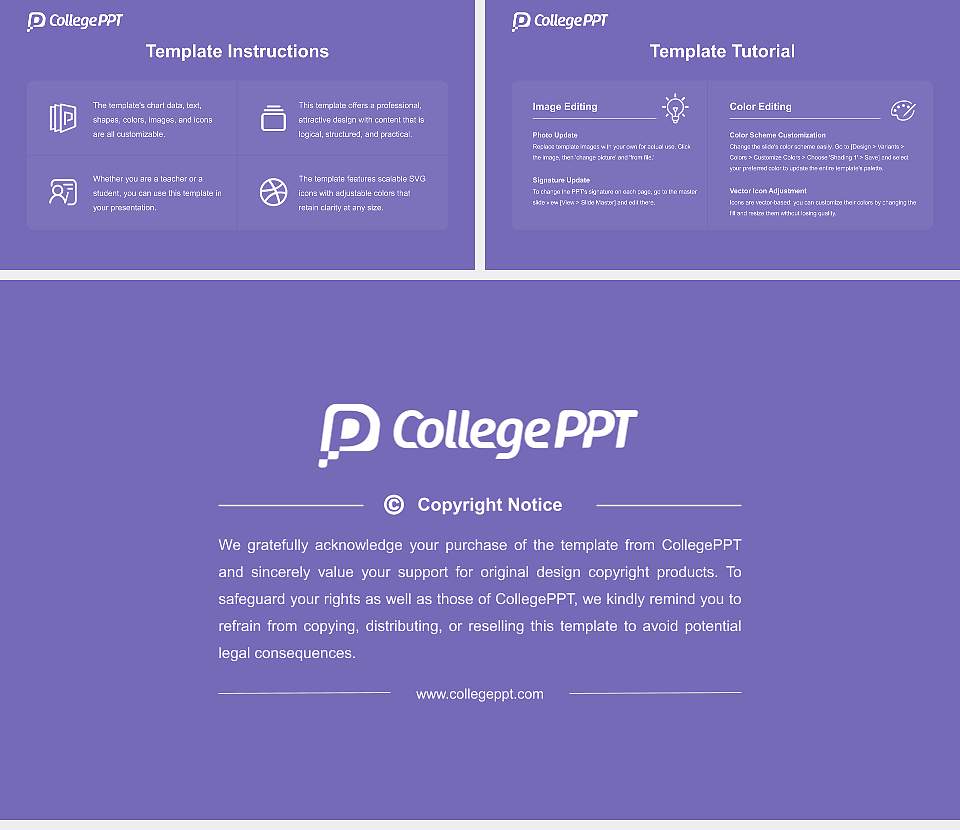 Hanshin University Academic Presentation/Research Findings Report PPT Template16:9 ratio PPT effect preview image5