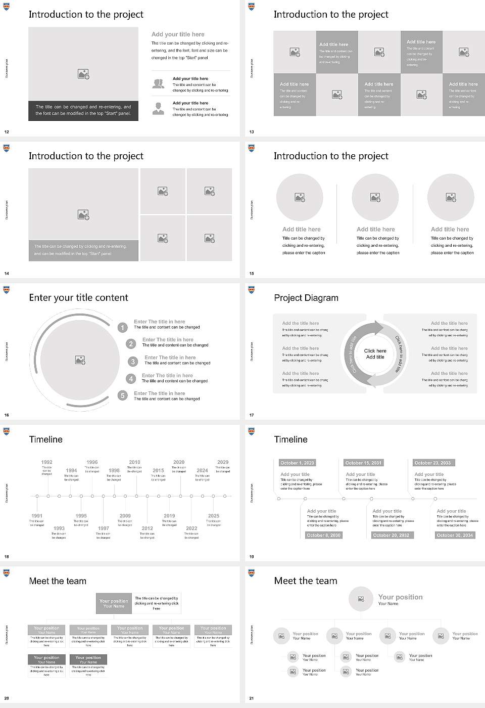 University of Plymouth Competition/Entrepreneurship Contest PPT Template16:9 ratio PPT effect preview image3