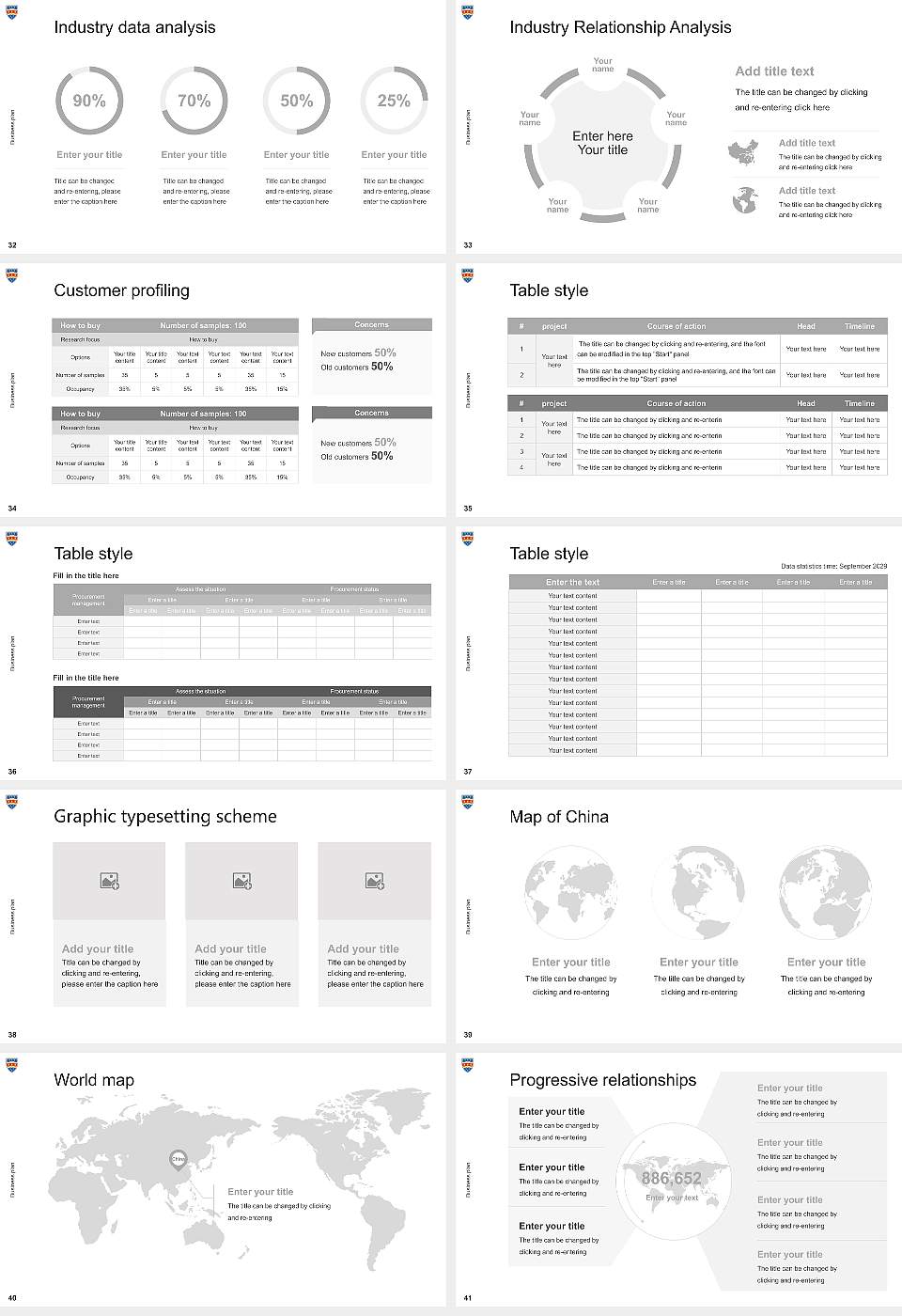 University of Plymouth Competition/Entrepreneurship Contest PPT Template16:9 ratio PPT effect preview image5