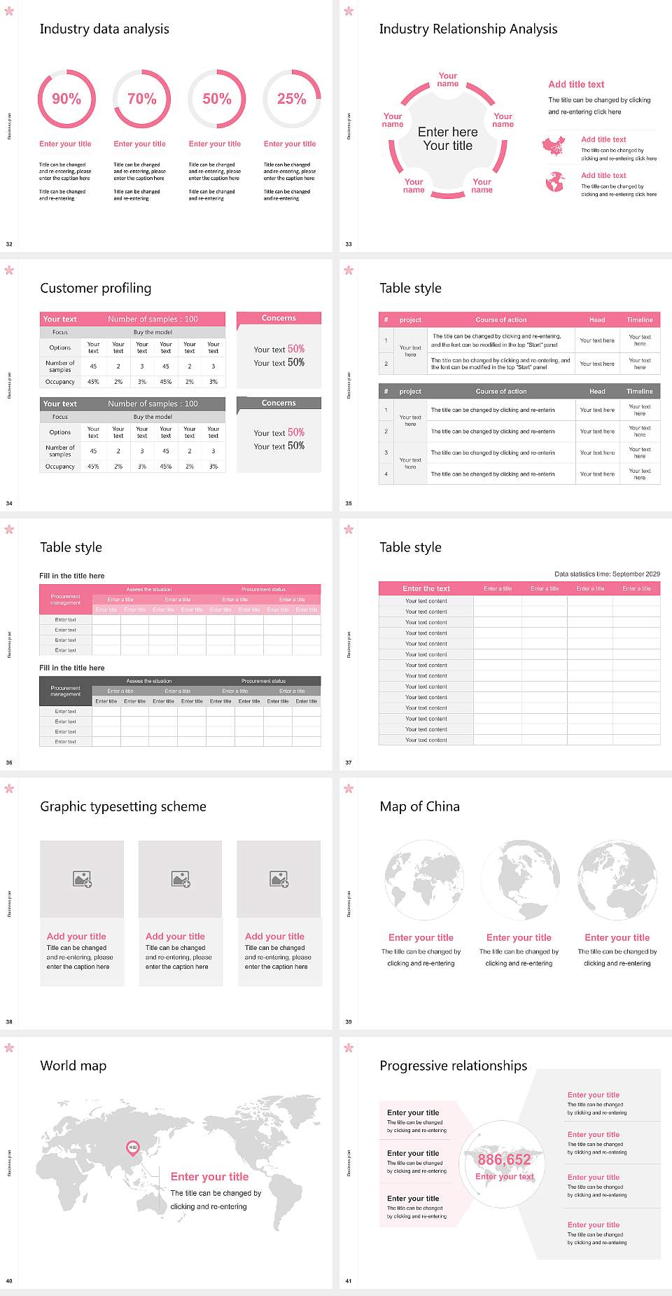 Gakushuin Women’s College Competition/Entrepreneurship Contest PPT Template4:3 ratio PPT effect preview image5