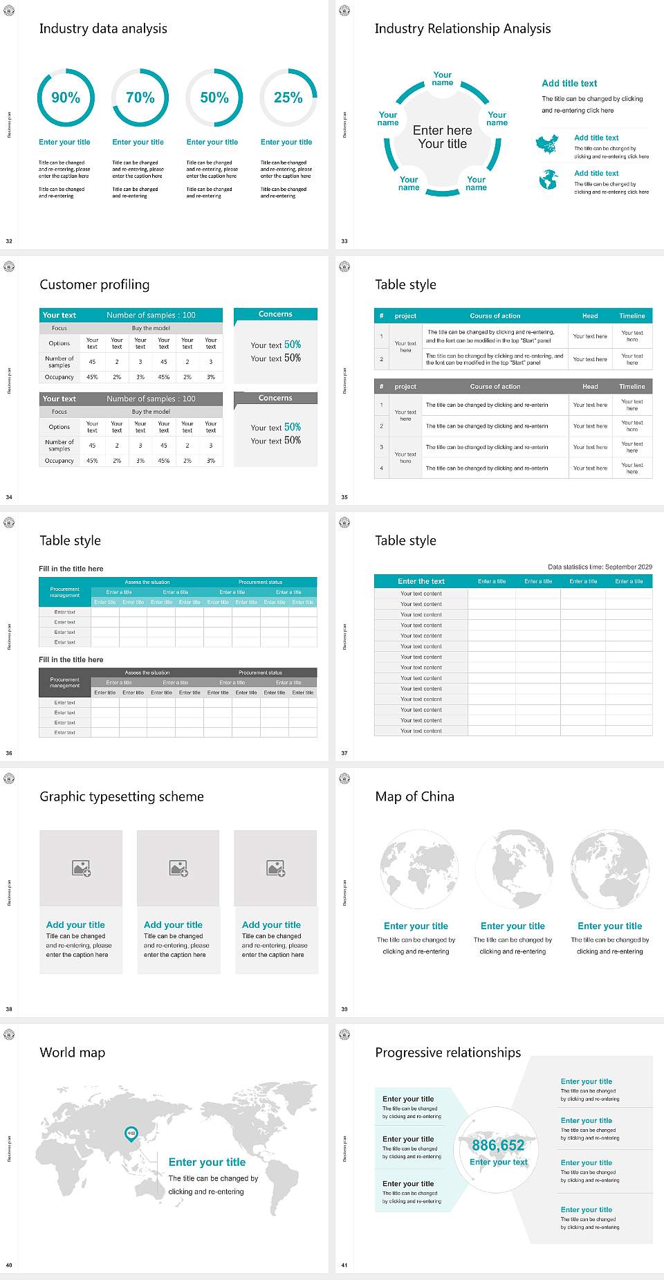 Inje University Competition/Entrepreneurship Contest PPT Template4:3 ratio PPT effect preview image5