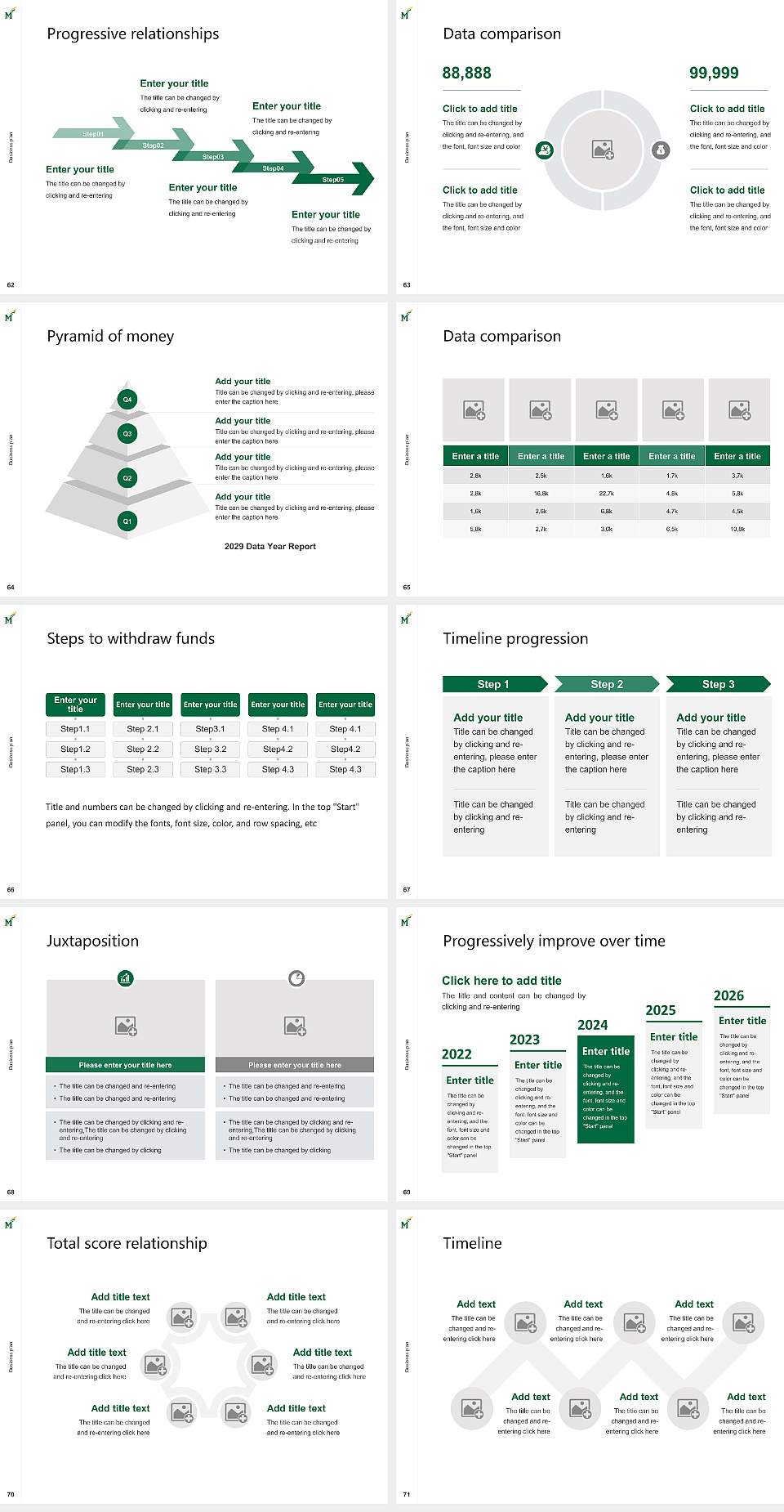 George Mason University Competition/Entrepreneurship Contest PPT Template4:3 ratio PPT effect preview image8