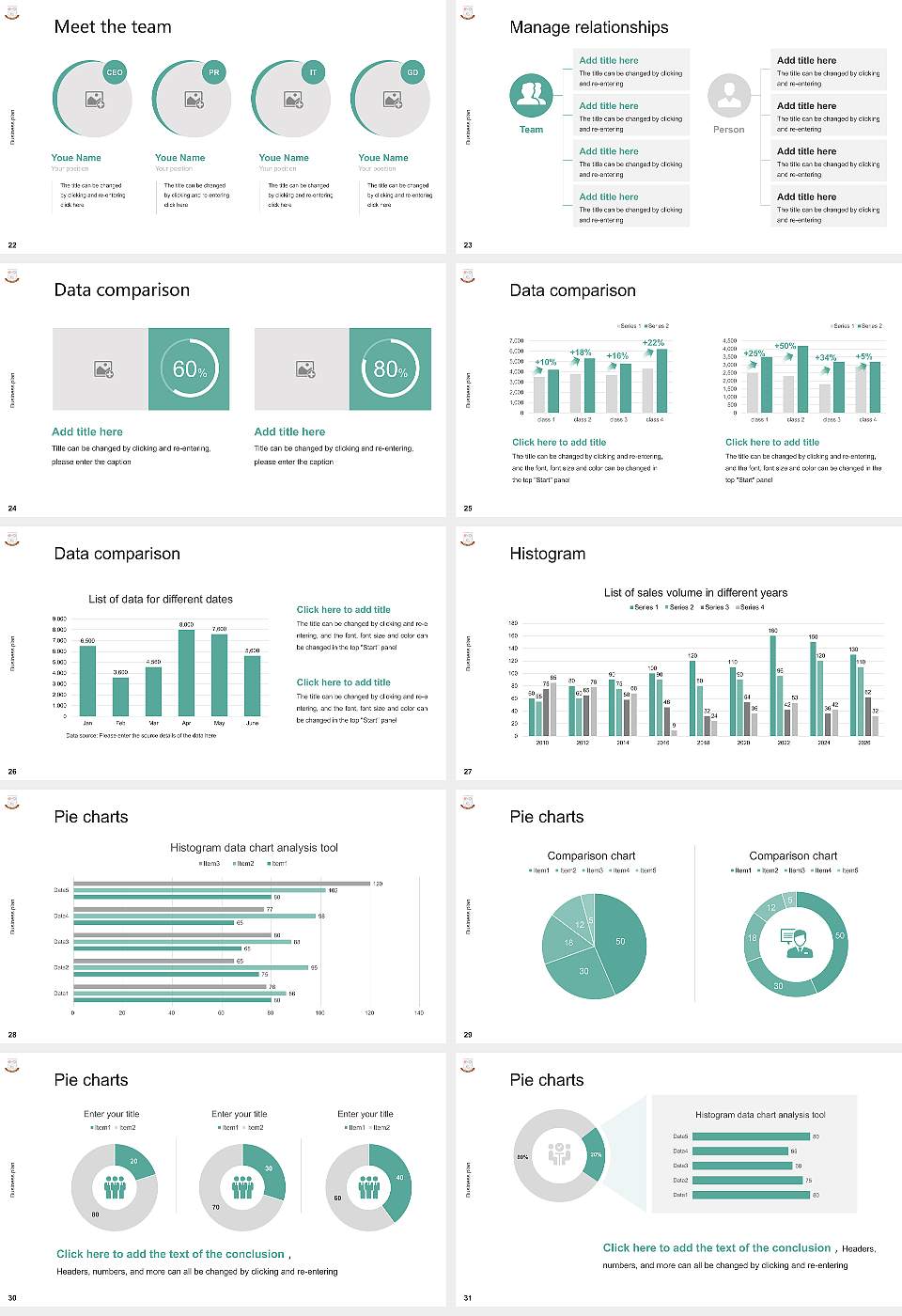 Jagannath University Competition/Entrepreneurship Contest PPT Template16:9 ratio PPT effect preview image4