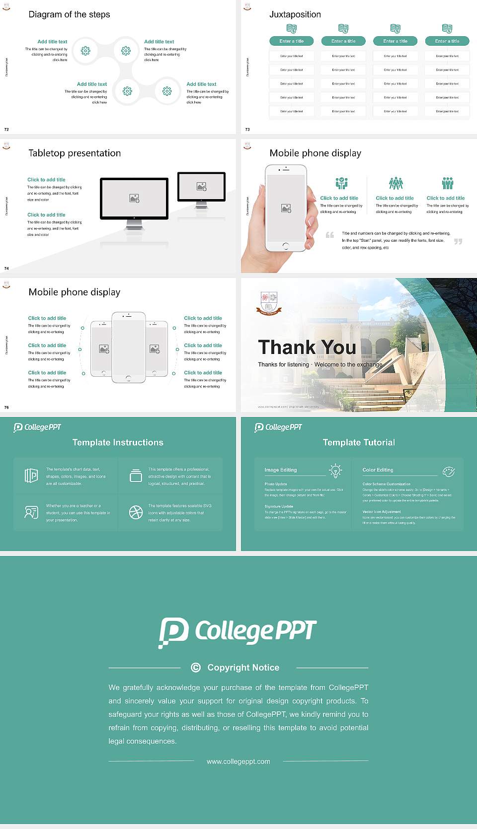 Jagannath University Competition/Entrepreneurship Contest PPT Template16:9 ratio PPT effect preview image9