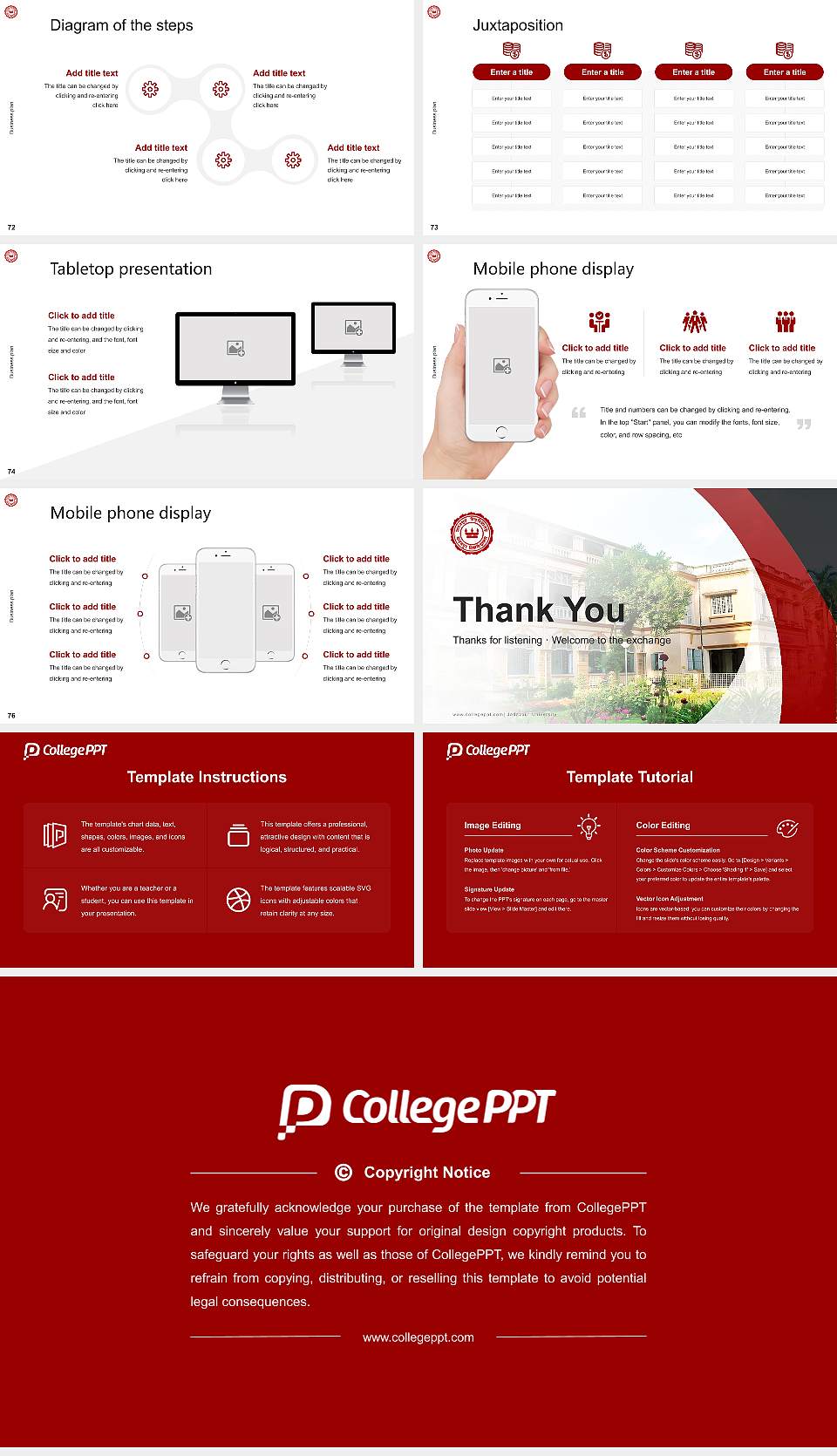 Jadavpur University Competition/Entrepreneurship Contest PPT Template16:9 ratio PPT effect preview image9