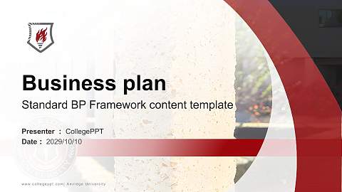 Amridge University Competition/Entrepreneurship Contest PPT Template
