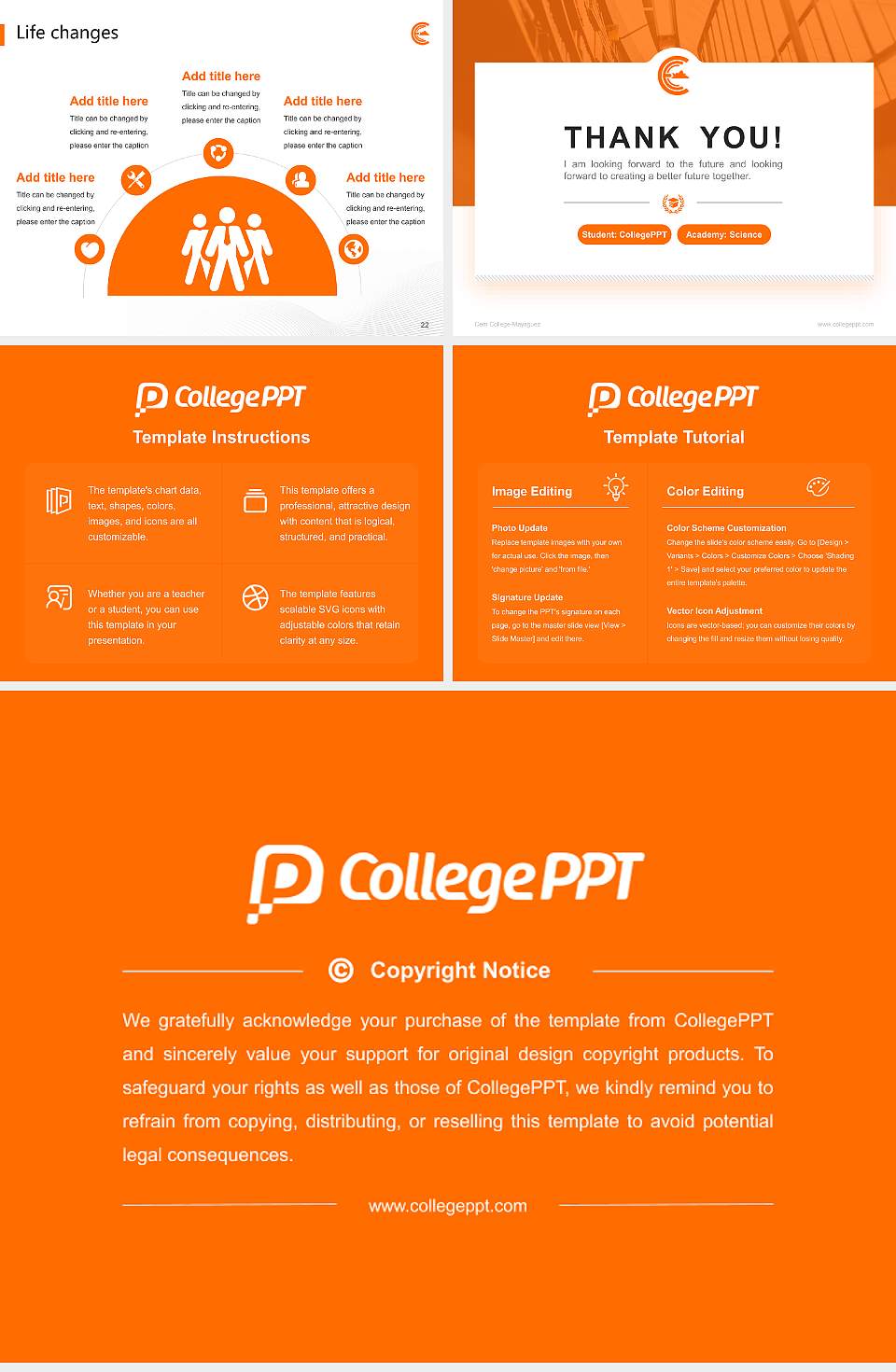 Cem College-Mayaguez National Scholarship Defense PPT Template4:3 ratio PPT effect preview image4