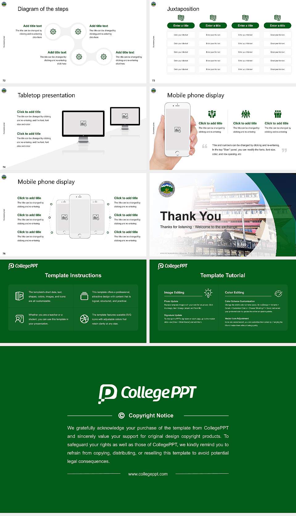 Himachal Pradesh University Competition/Entrepreneurship Contest PPT Template16:9 ratio PPT effect preview image9