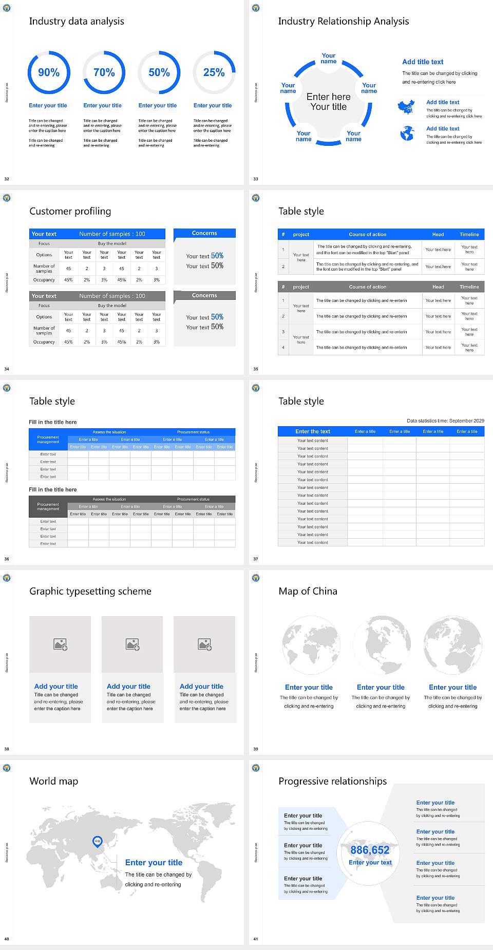 IFTM University Competition/Entrepreneurship Contest PPT Template4:3 ratio PPT effect preview image5