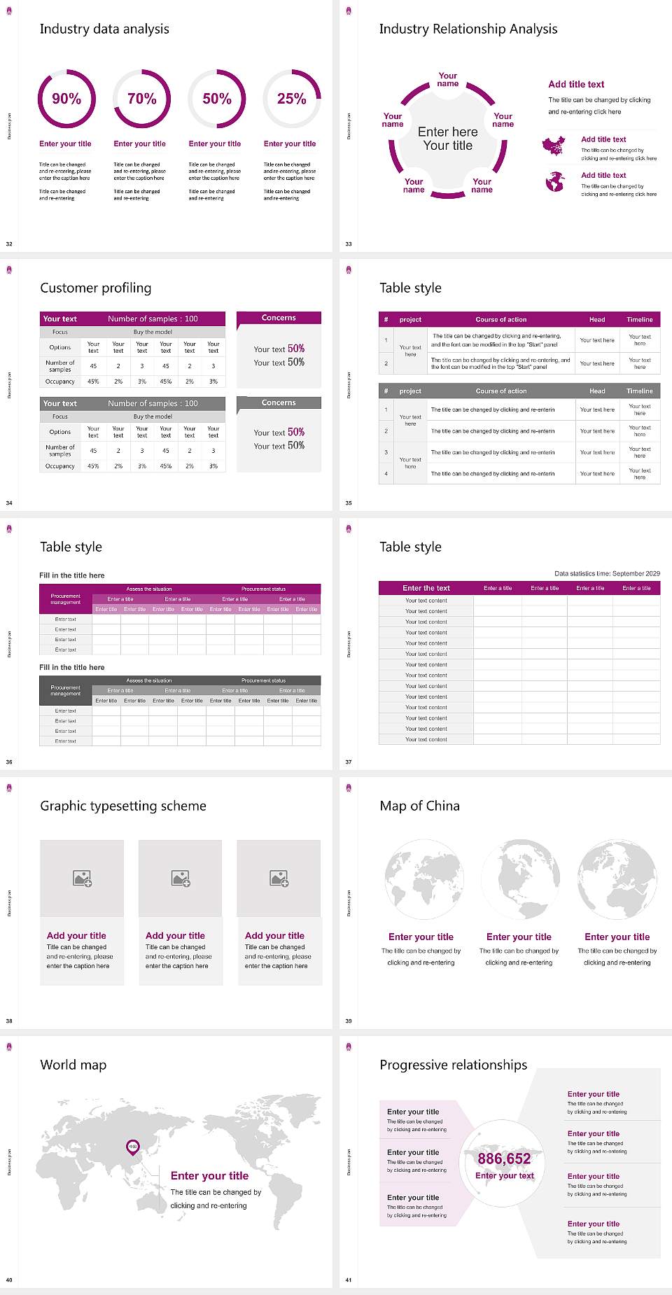 Hiroshima Jogakuin University Competition/Entrepreneurship Contest PPT Template4:3 ratio PPT effect preview image5