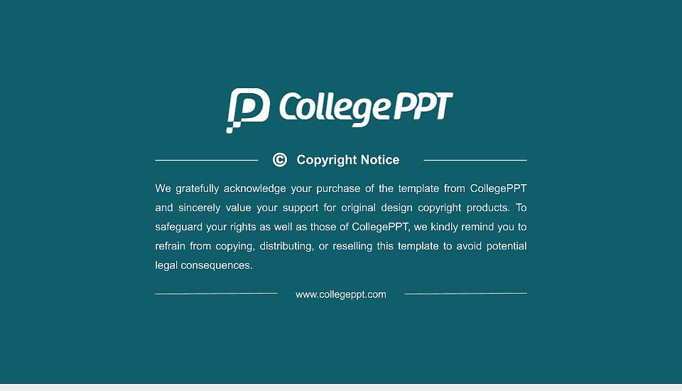 Centre College Resume PPT Template16:9 ratio PPT effect preview image5