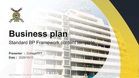 Bharati Vidyapeeth Competition/Entrepreneurship Contest PPT Template