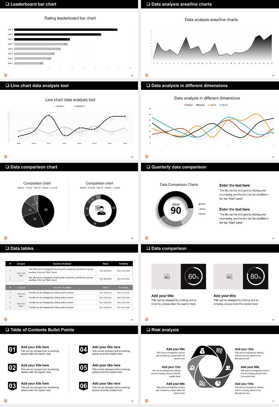 Carroll University General Purpose PPT Template16:9 ratio PPT effect preview image4
