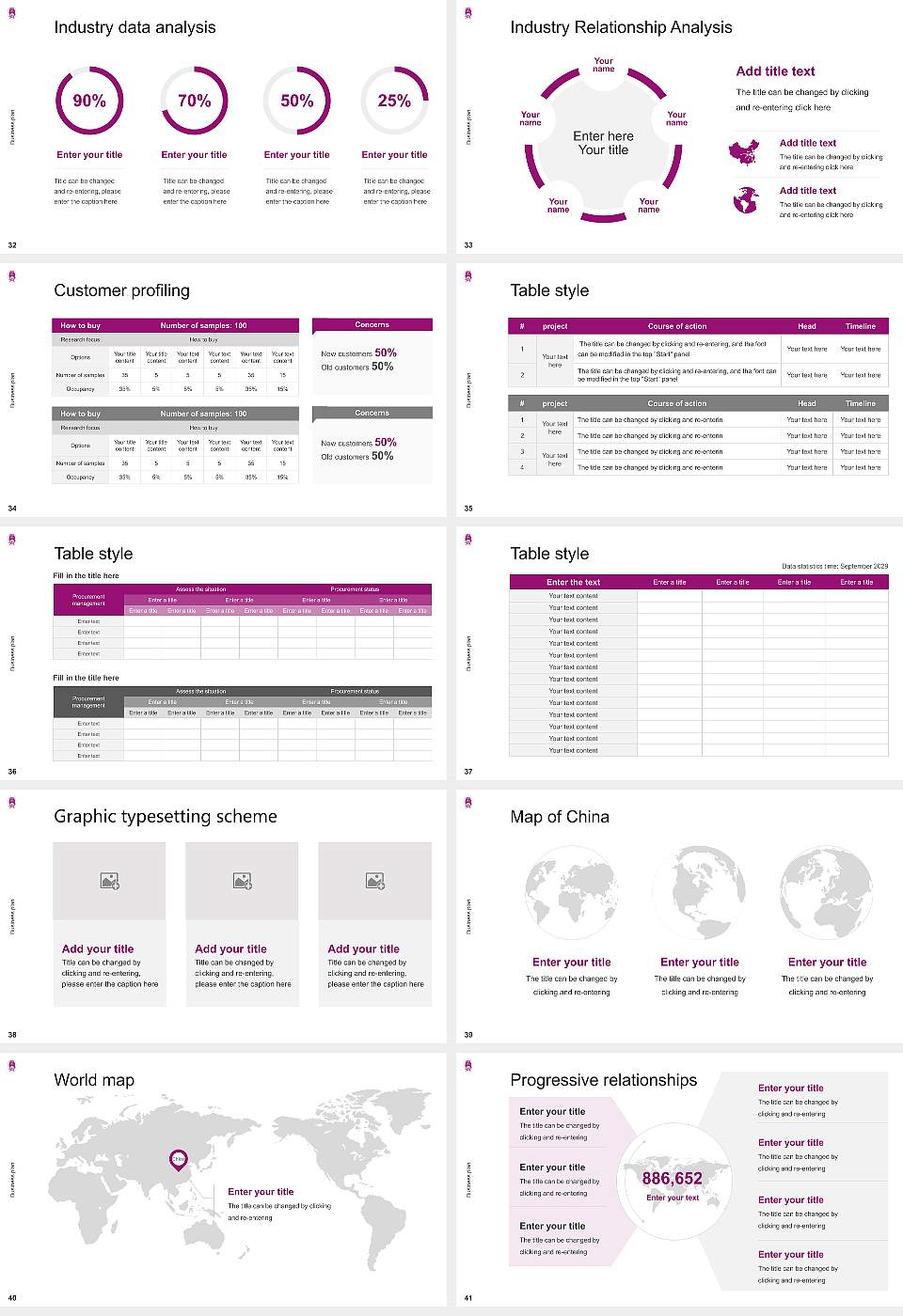 Hiroshima Jogakuin University Competition/Entrepreneurship Contest PPT Template16:9 ratio PPT effect preview image5