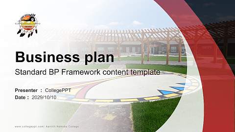 Aaniiih Nakoda College Competition/Entrepreneurship Contest PPT Template
