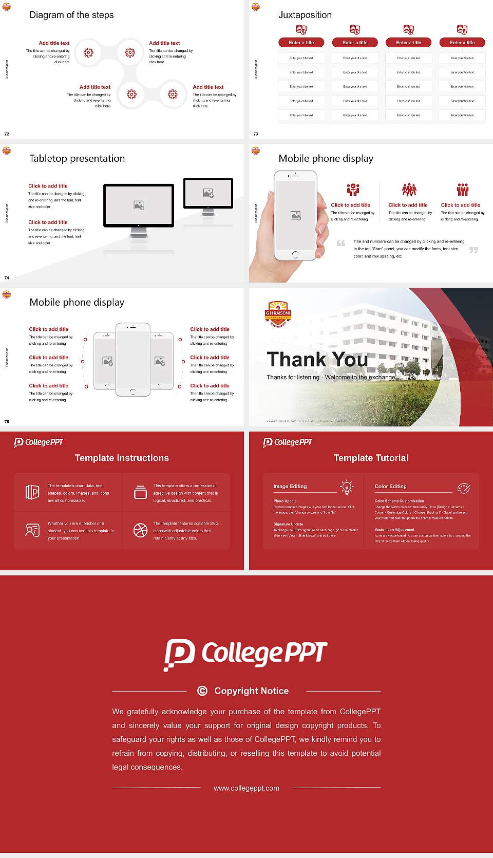 G H Raisoni University, Amravati Competition/Entrepreneurship Contest PPT Template16:9 ratio PPT effect preview image9