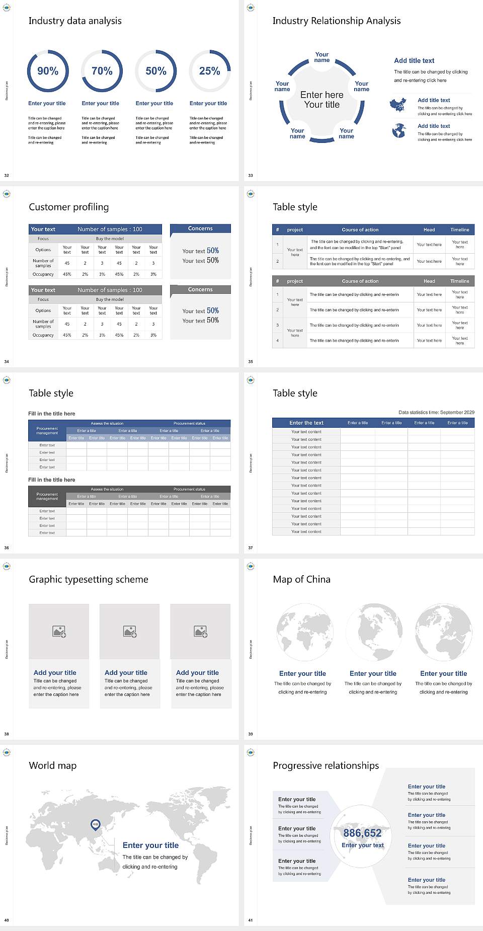 Korea Lift College Competition/Entrepreneurship Contest PPT Template4:3 ratio PPT effect preview image5