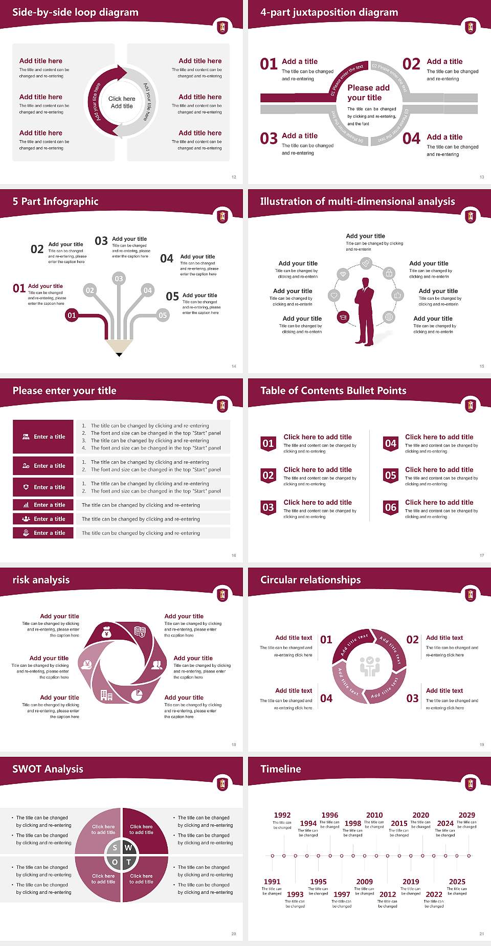 Central State University Academic Presentation/Research Findings Report PPT Template4:3 ratio PPT effect preview image3