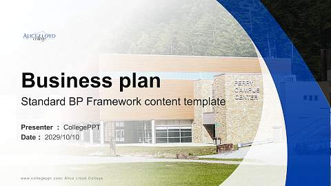 Alice Lloyd College Competition/Entrepreneurship Contest PPT Template