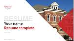Central College Resume PPT Template
