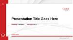 Central College Thesis Proposal/Graduation Defense PPT Template