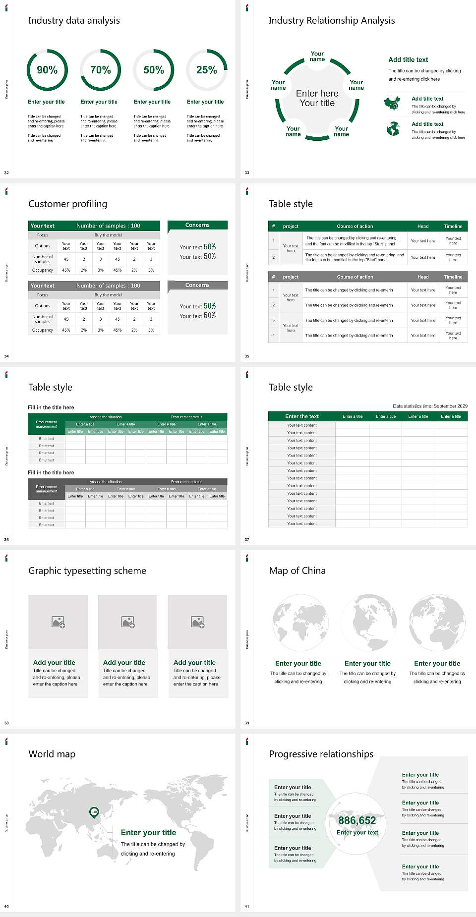 Ibaraki University Competition/Entrepreneurship Contest PPT Template4:3 ratio PPT effect preview image5