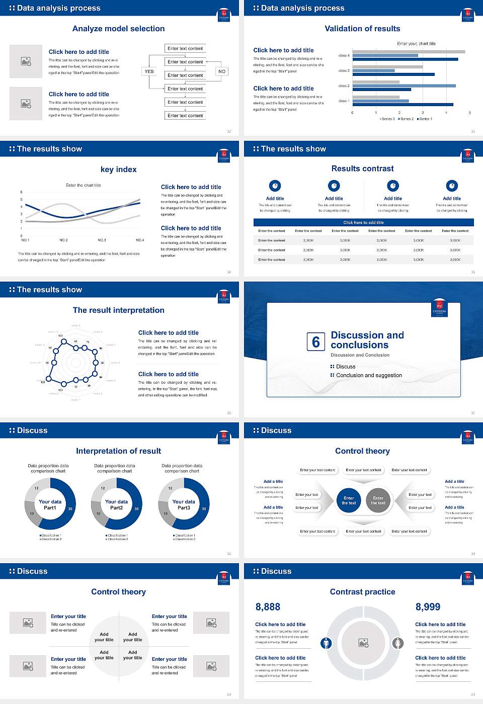 Catawba College Graduation Thesis Defense PPT Template16:9 ratio PPT effect preview image5