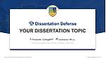 Chamberlain University College of Nursing – Indianapolis Graduation Thesis Defense PPT Template