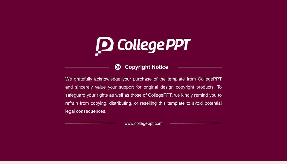 Central Penn College Thesis Proposal/Graduation Defense PPT Template16:9 ratio PPT effect preview image5
