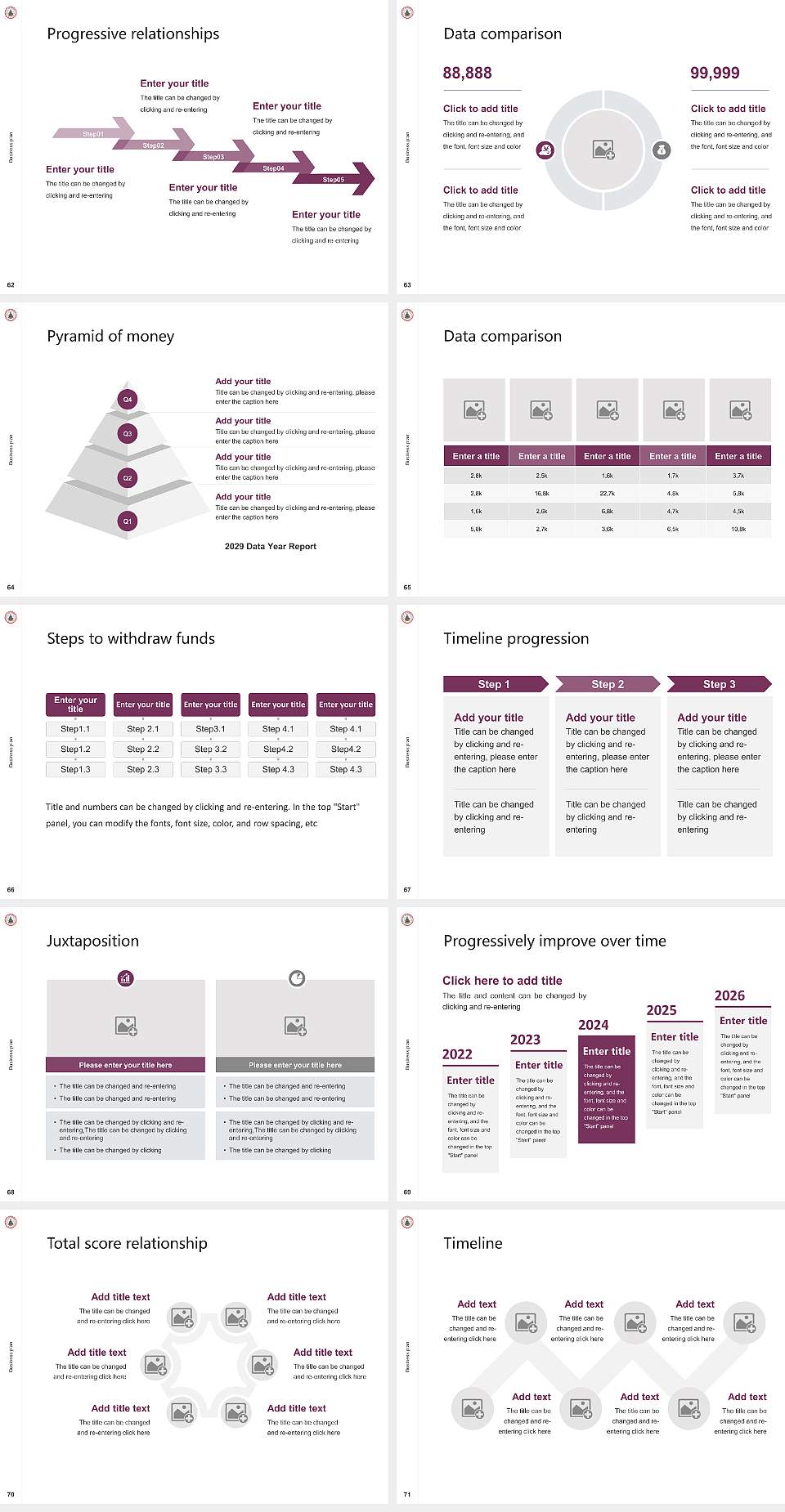 Gautam Buddha University Competition/Entrepreneurship Contest PPT Template4:3 ratio PPT effect preview image8