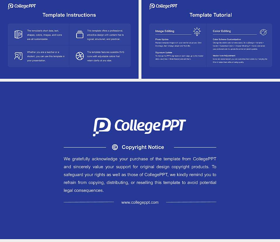 Chaminade University of Honolulu Academic Presentation/Research Findings Report PPT Template16:9 ratio PPT effect preview image5