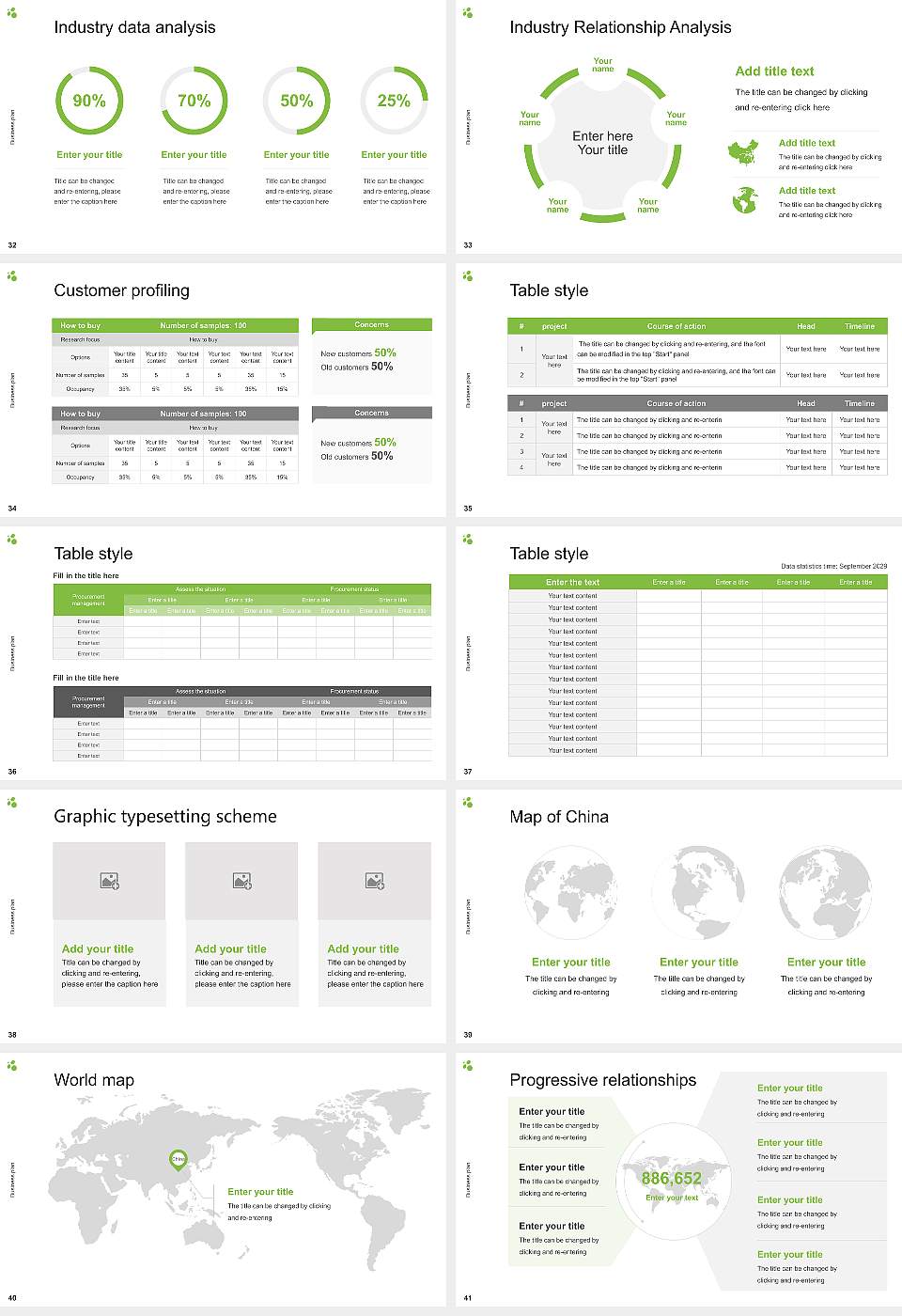 Gifu Kyoritsu University Competition/Entrepreneurship Contest PPT Template16:9 ratio PPT effect preview image5