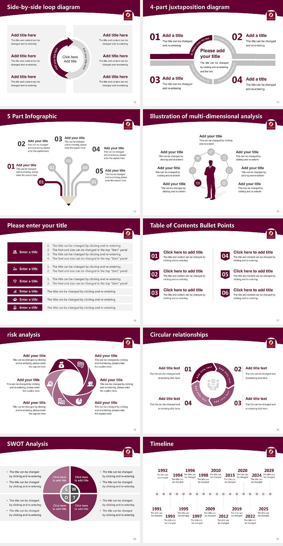 Central Penn College Academic Presentation/Research Findings Report PPT Template4:3 ratio PPT effect preview image3