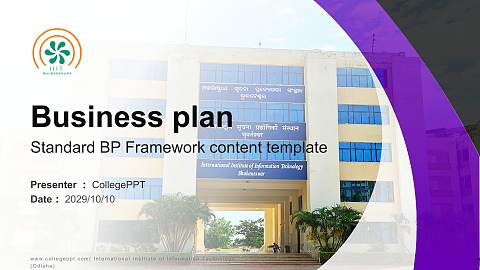 International Institute of Information Technology (Odisha) Competition/Entrepreneurship Contest PPT Template