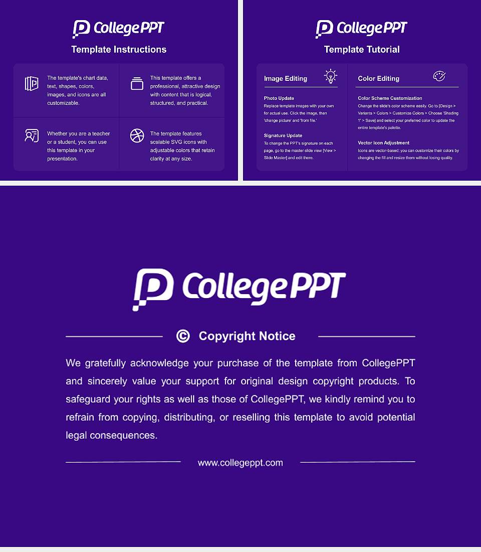 Capital University Academic Presentation/Research Findings Report PPT Template4:3 ratio PPT effect preview image5