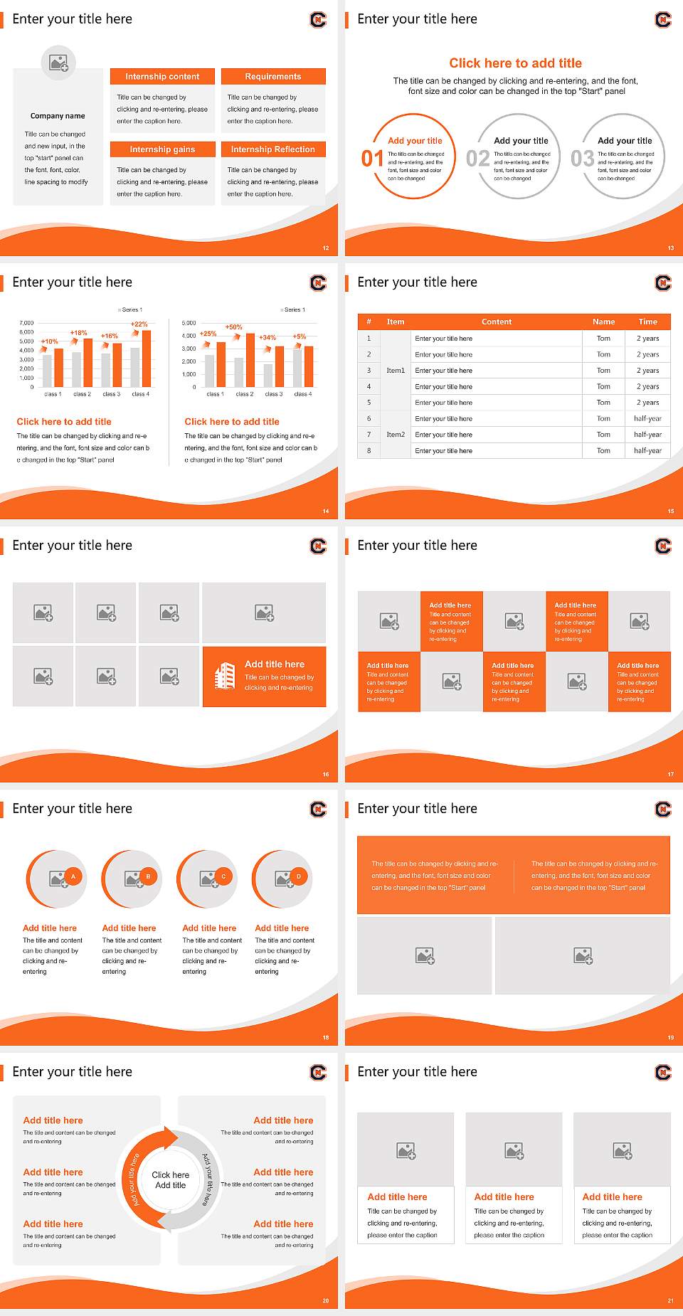 Carson-Newman University Lecture Sharing and Networking Event PPT Template4:3 ratio PPT effect preview image3