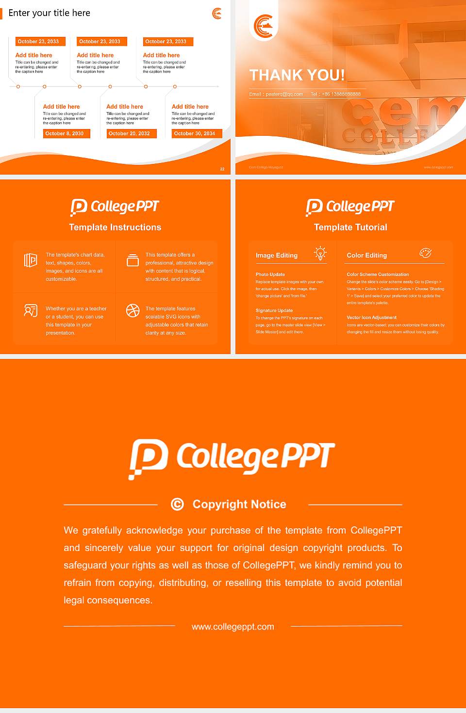 Cem College-Mayaguez Lecture Sharing and Networking Event PPT Template4:3 ratio PPT effect preview image4