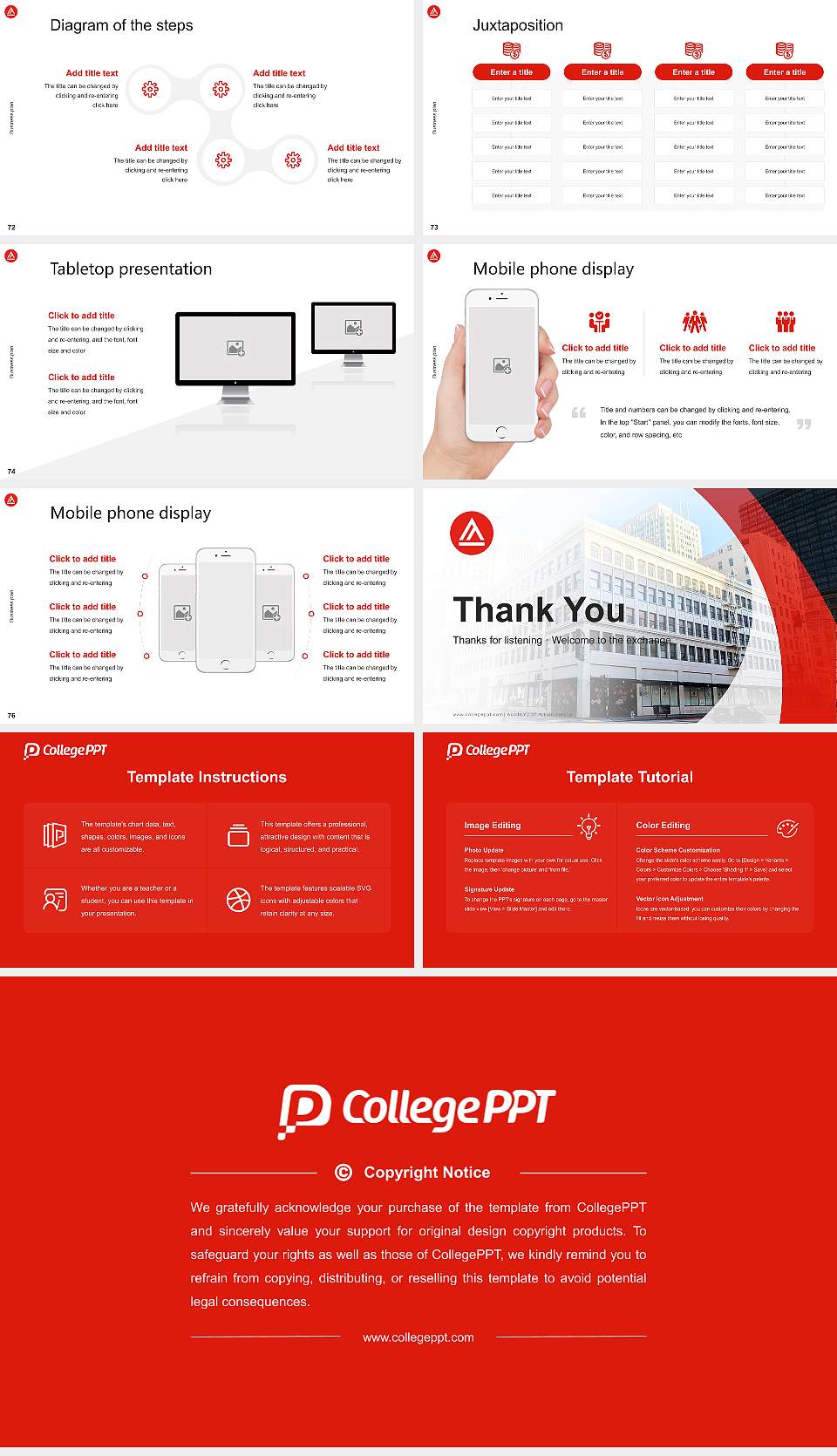Academy of Art University Competition/Entrepreneurship Contest PPT Template16:9 ratio PPT effect preview image9