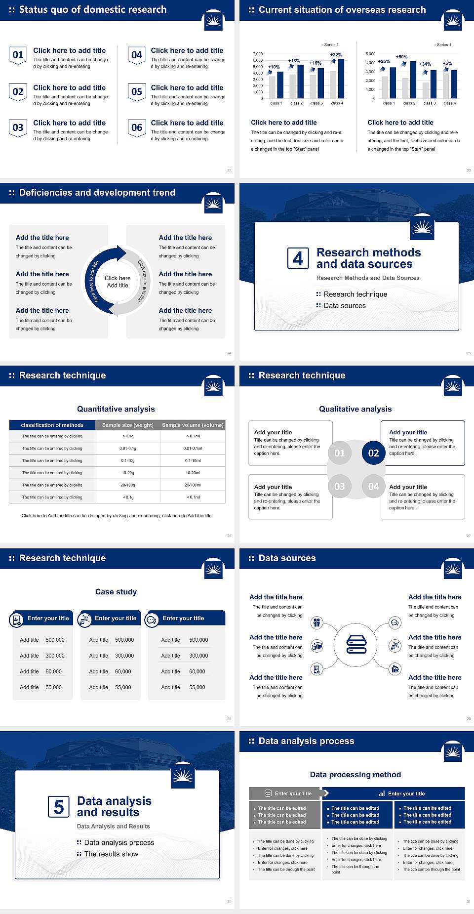 Case Western Reserve University Graduation Thesis Defense PPT Template4:3 ratio PPT effect preview image4