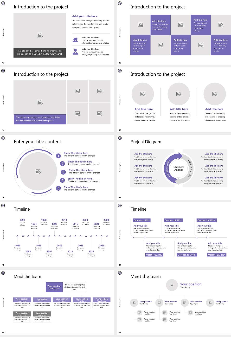 Hanshin University Competition/Entrepreneurship Contest PPT Template16:9 ratio PPT effect preview image3