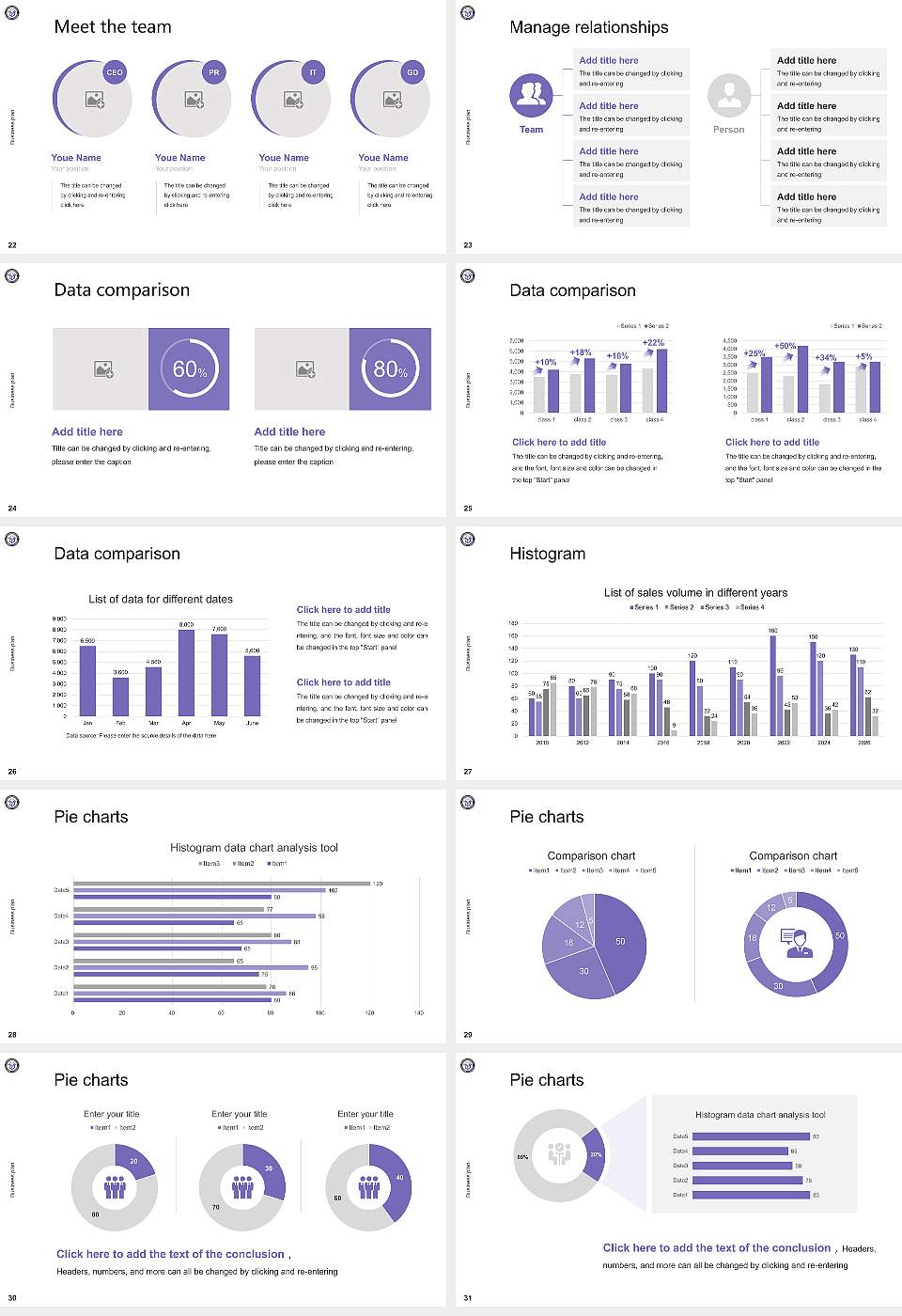 Hanshin University Competition/Entrepreneurship Contest PPT Template16:9 ratio PPT effect preview image4