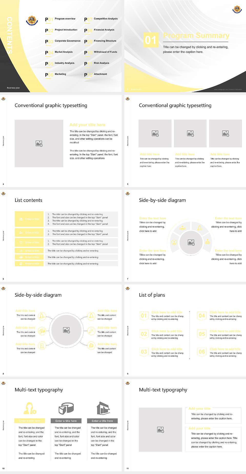 Bharathiar University Competition/Entrepreneurship Contest PPT Template4:3 ratio PPT effect preview image2