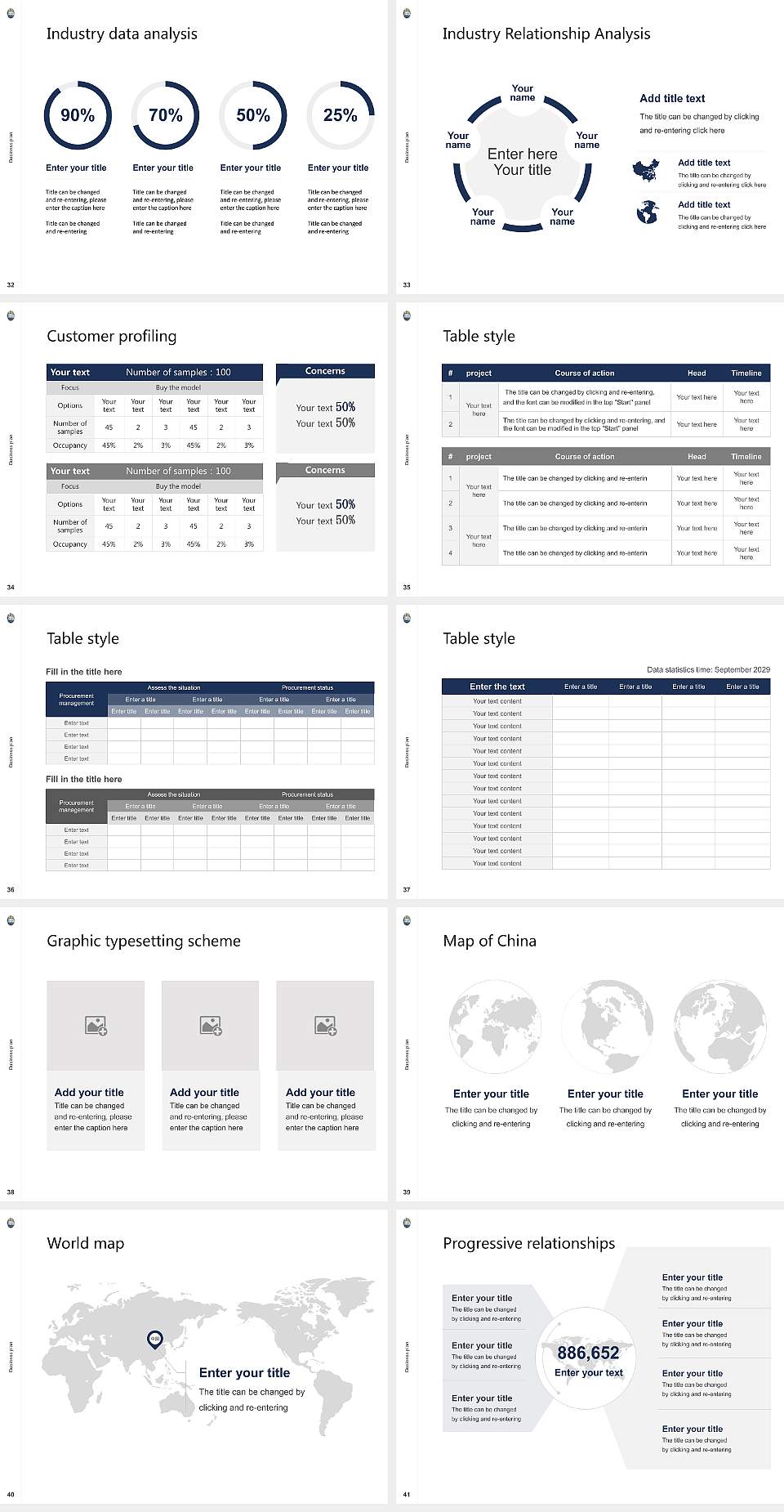 Allegheny College Competition/Entrepreneurship Contest PPT Template4:3 ratio PPT effect preview image5