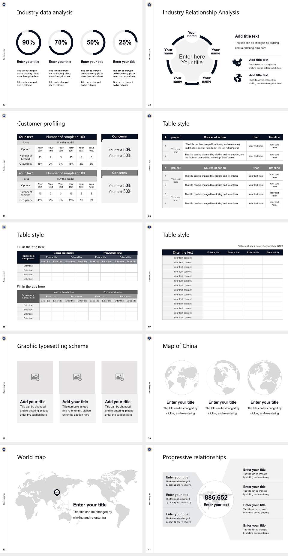 Career Point University Competition/Entrepreneurship Contest PPT Template4:3 ratio PPT effect preview image5