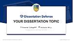 Chamberlain University – New Orleans Disputation Powerpoint Vorlage