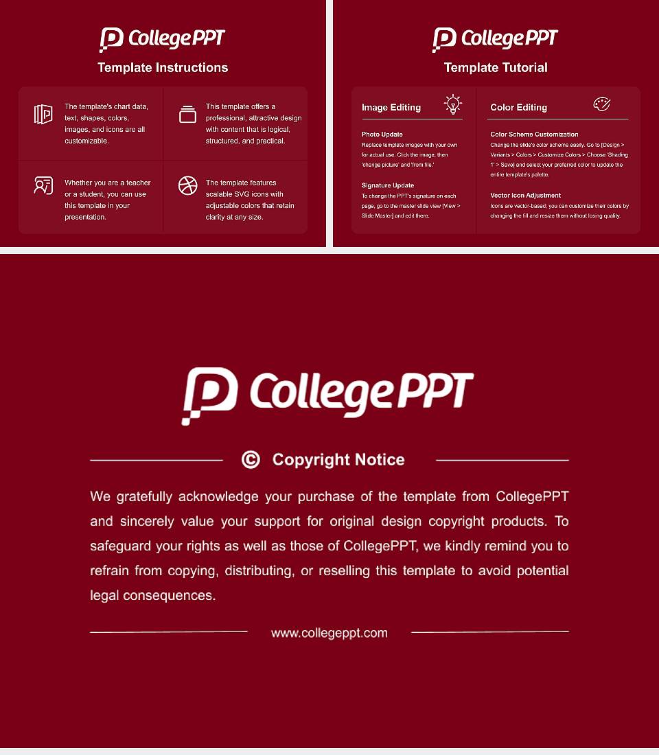 Central Christian College of the Bible Academic Presentation/Research Findings Report PPT Template4:3 ratio PPT effect preview image5